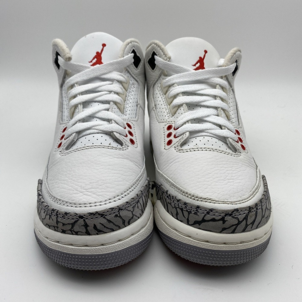 Jordan 3 Retro White Cement Reimagined GS Size 4y DM0967-100 Mens Kids Sneaker - Picture 5 of 8
